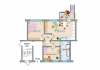 C.-v.-Ossietzky-Str. 142, 3-Raum-Wohnung, ca. 77 m² (Variante EG)