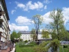 Der Wissmannhof - Blick in den riesigen, gepflegten Innenhof